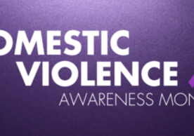 Domestic Violence Awareness Month Photo